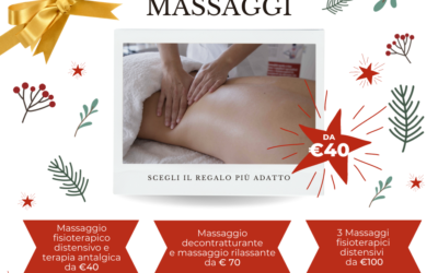 Regali di Natale: Salute e Benessere Fisiomakbi speciale Massaggi